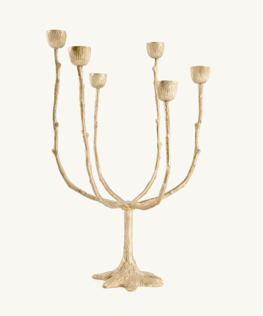 Misty Multi Candle Holder with 6 Arms