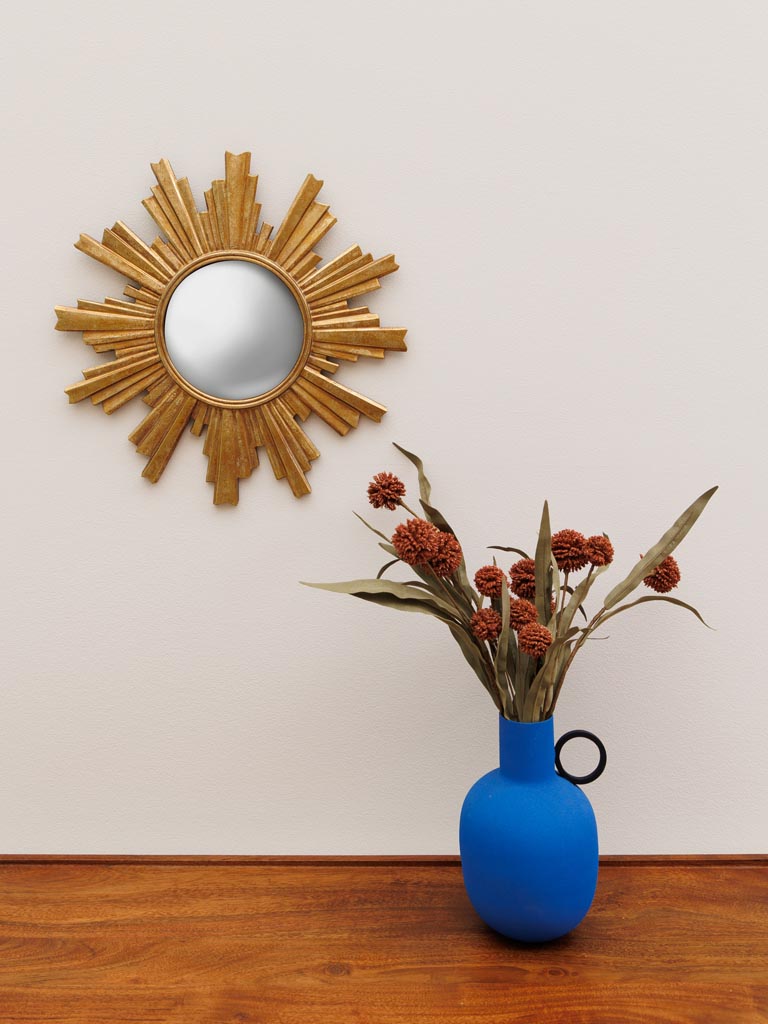 Convex mirror golden Halo "D"