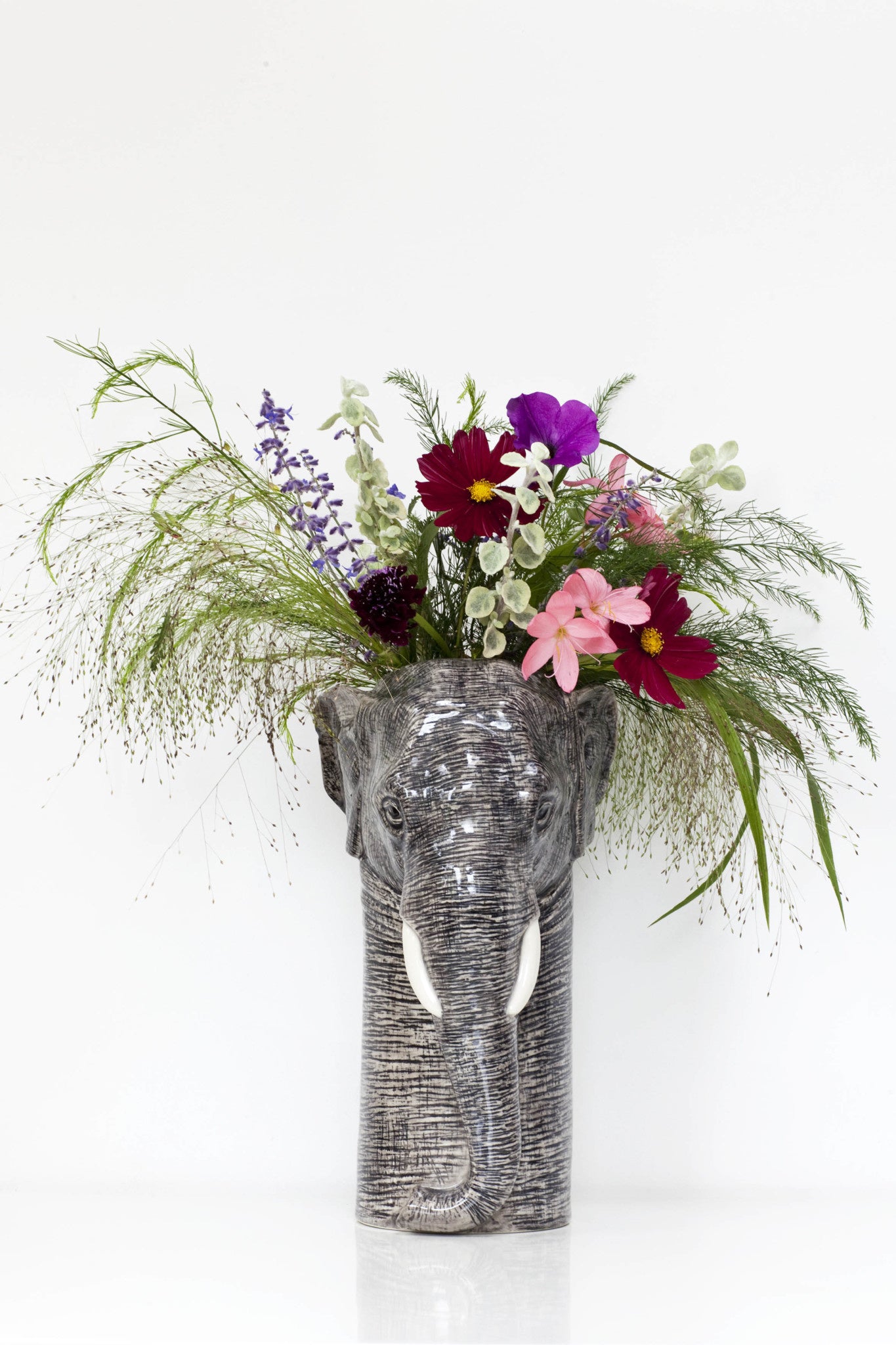 Elephant flower vase large 04