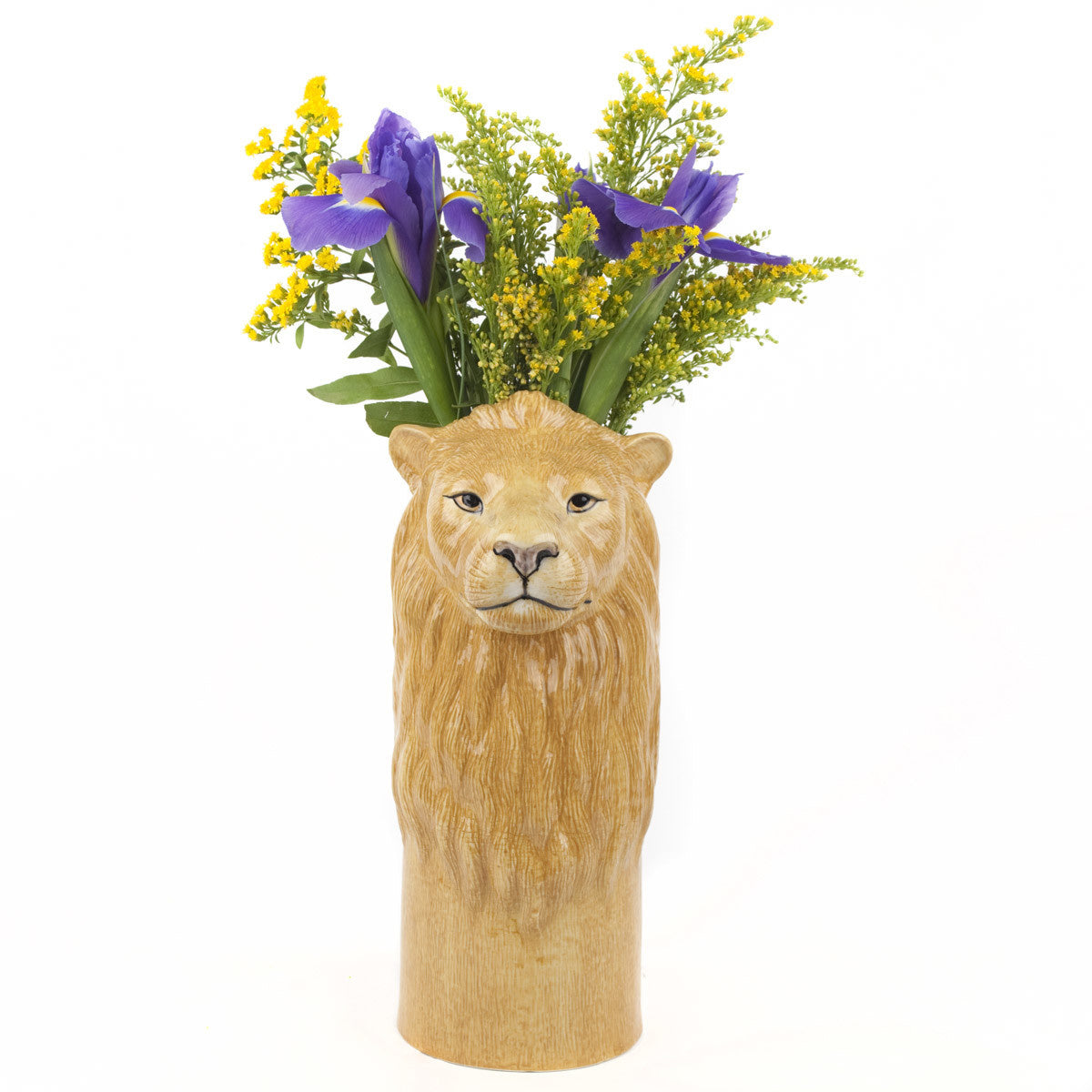 Flower Vase Lion 01