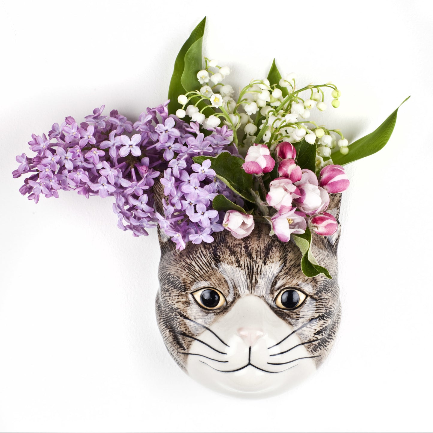 Millie Wall Vase w flowers
