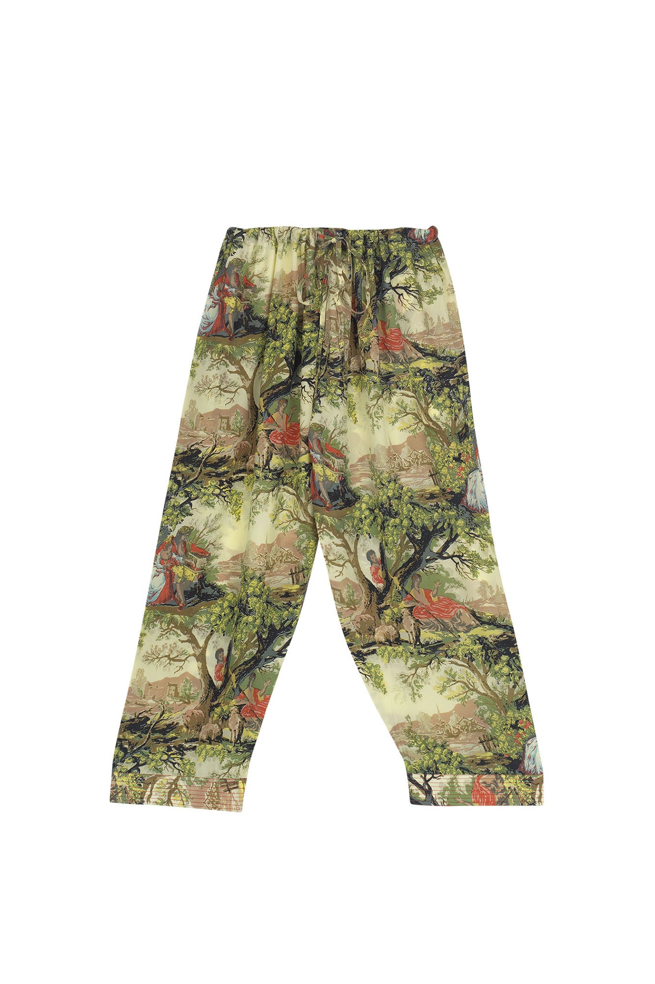 Pants Country Toile Natural Front