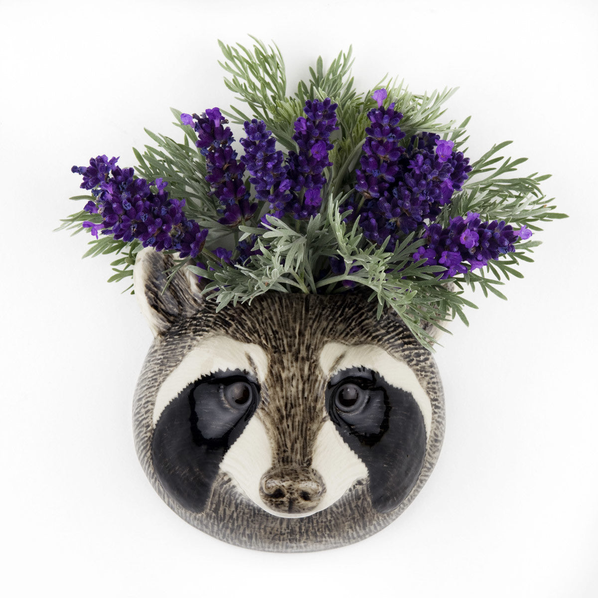 Raccoon Wall Vase