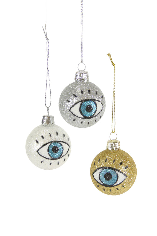 Hanger oog SMALL glitter